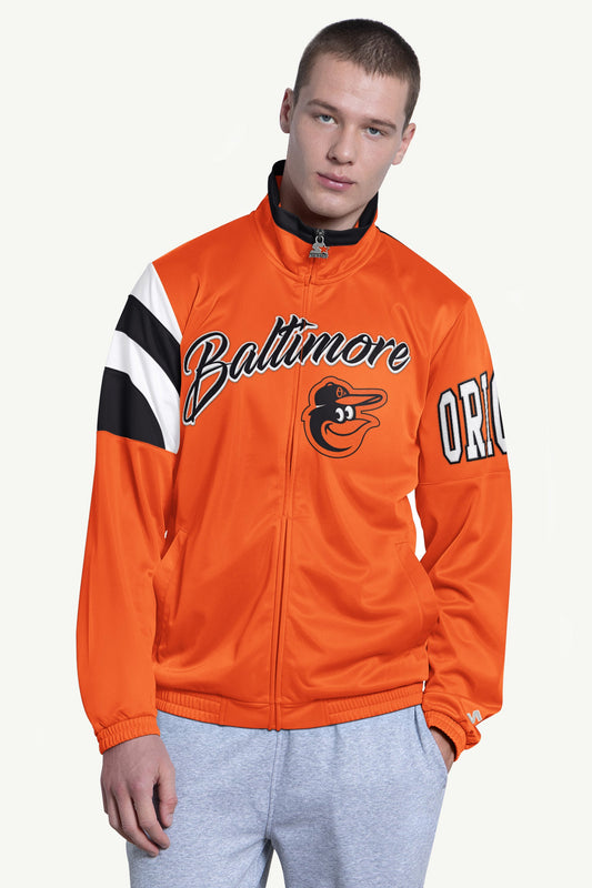 MENS BALTIMORE ORIOLES HERITAGE TRACK JACKET - Multi