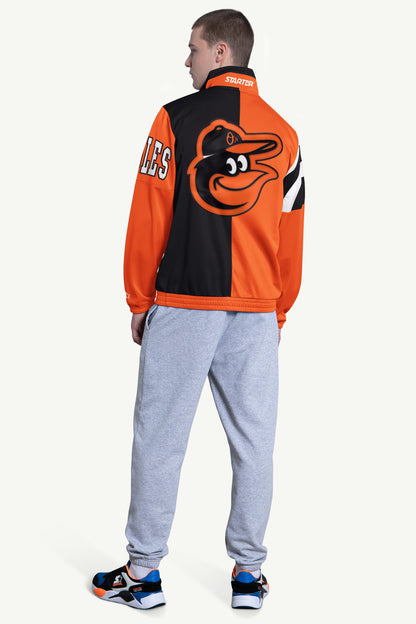 MENS BALTIMORE ORIOLES HERITAGE TRACK JACKET - Multi