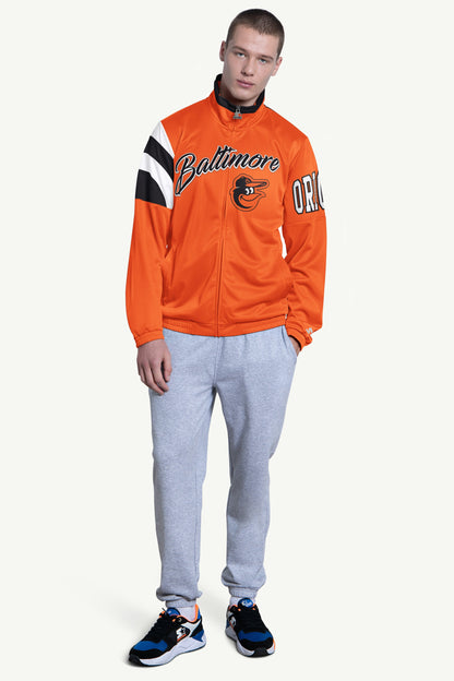 MENS BALTIMORE ORIOLES HERITAGE TRACK JACKET - Multi