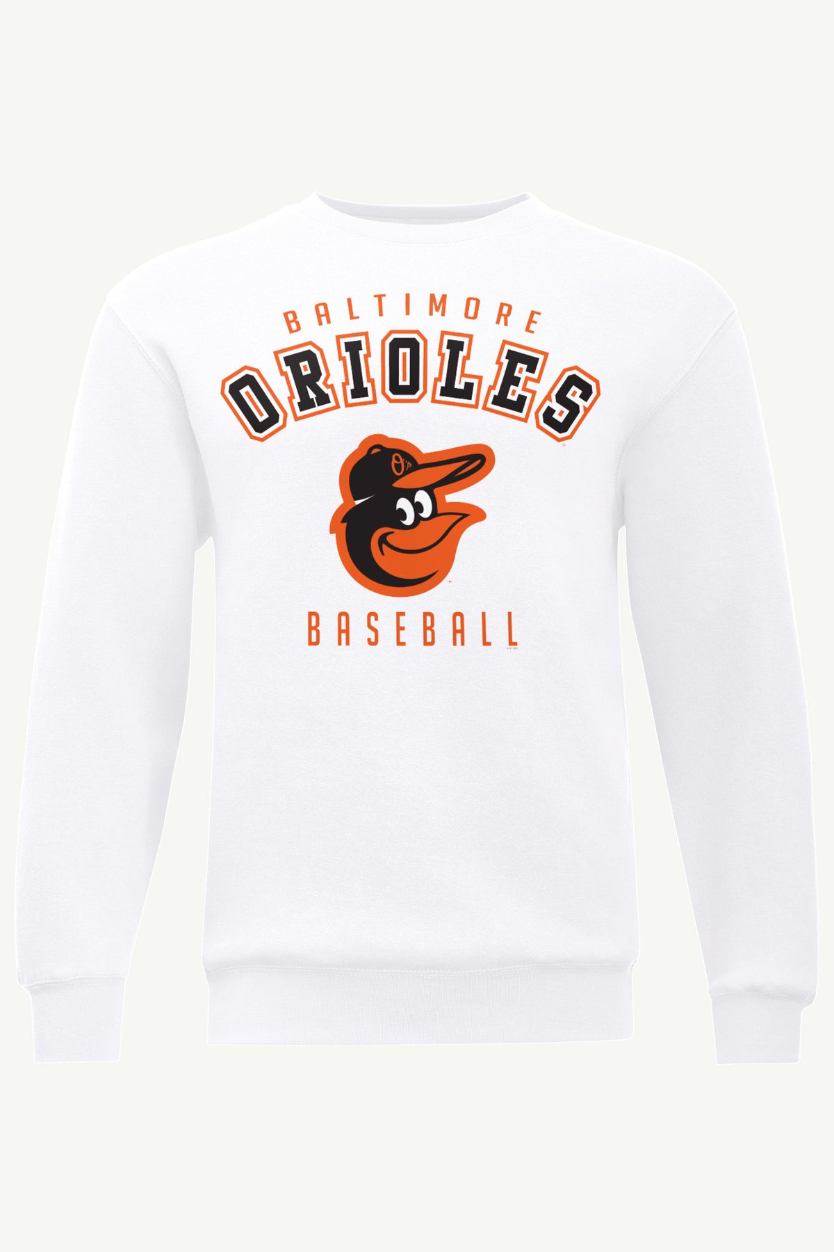MENS BALTIMORE ORIOLES SWEATSHIRT - White