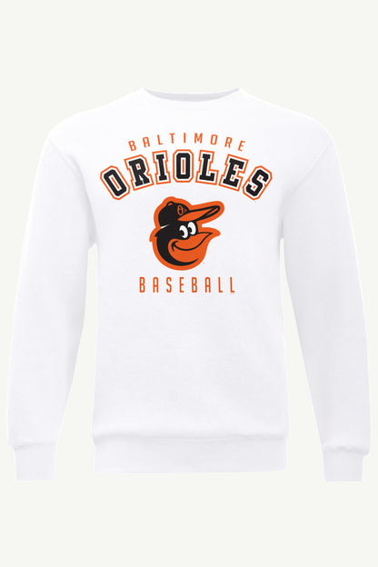MENS BALTIMORE ORIOLES SWEATSHIRT - White