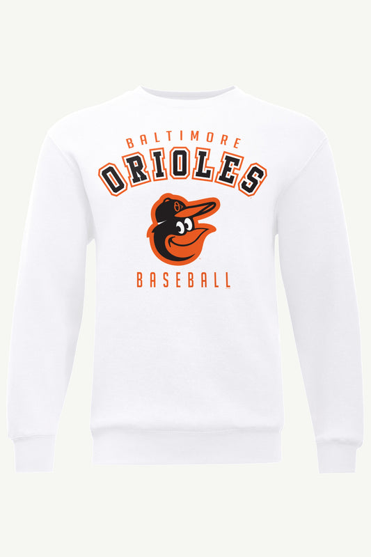 MENS BALTIMORE ORIOLES SWEATSHIRT - White
