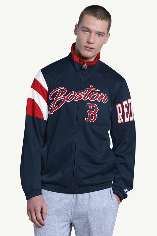 MENS BOSTON RED SOX HERITAGE TRACK JACKET - Multi