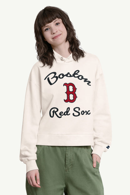 WOMENS BOSTON RED SOX BASELINE HOODIE - Multi
