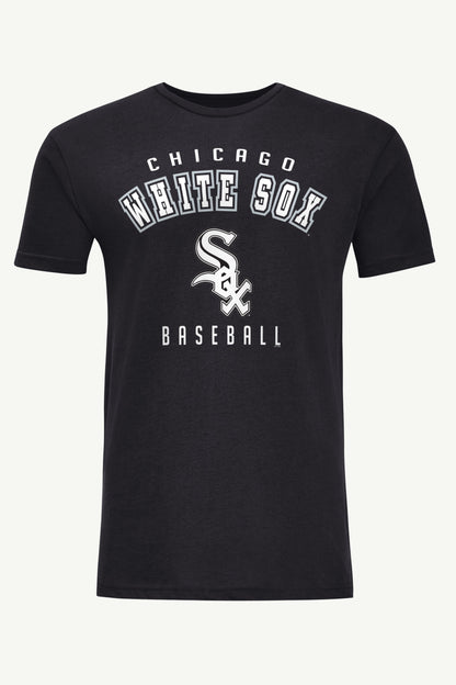 MENS CHICAGO WHITE SOX TEAM T SHIRT - Black