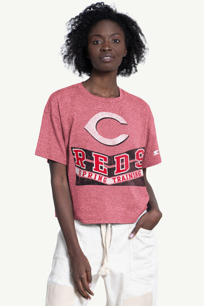 WOMENS CINCINNATI REDS KNIT TEE - Multi