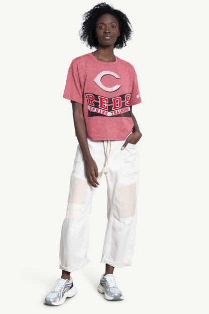 WOMENS CINCINNATI REDS KNIT TEE - Multi