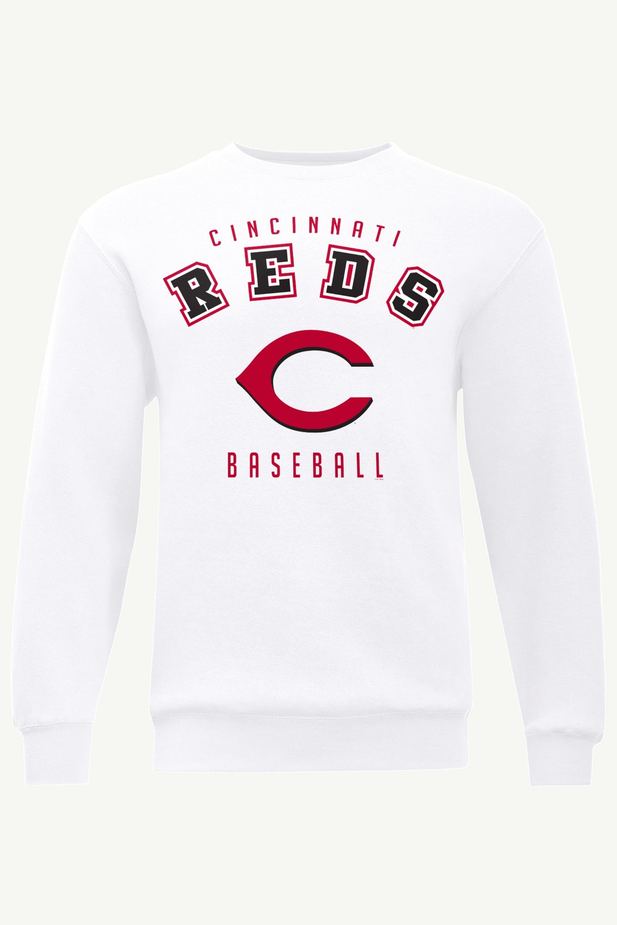 MENS CINCINNATI REDS SWEATSHIRT - White