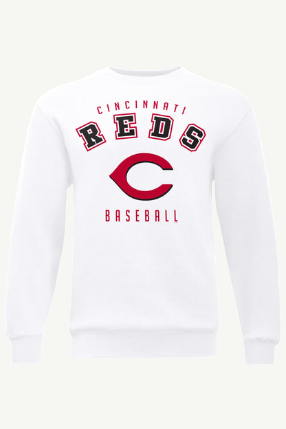 MENS CINCINNATI REDS SWEATSHIRT - White