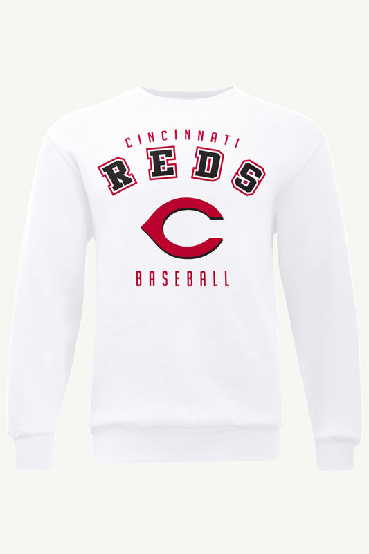 MENS CINCINNATI REDS SWEATSHIRT - White