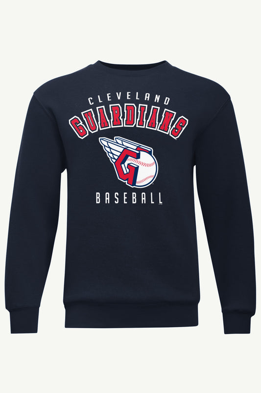MENS CLEVELAND GUARDIANS GRAPHIC SWEATSHIRT - Navy