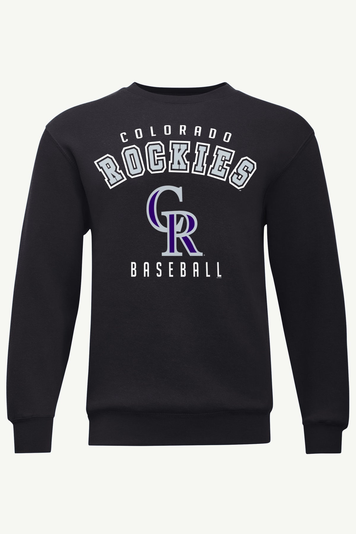 MENS COLORADO ROCKIES GRAPHIC SWEATSHIRT - Black