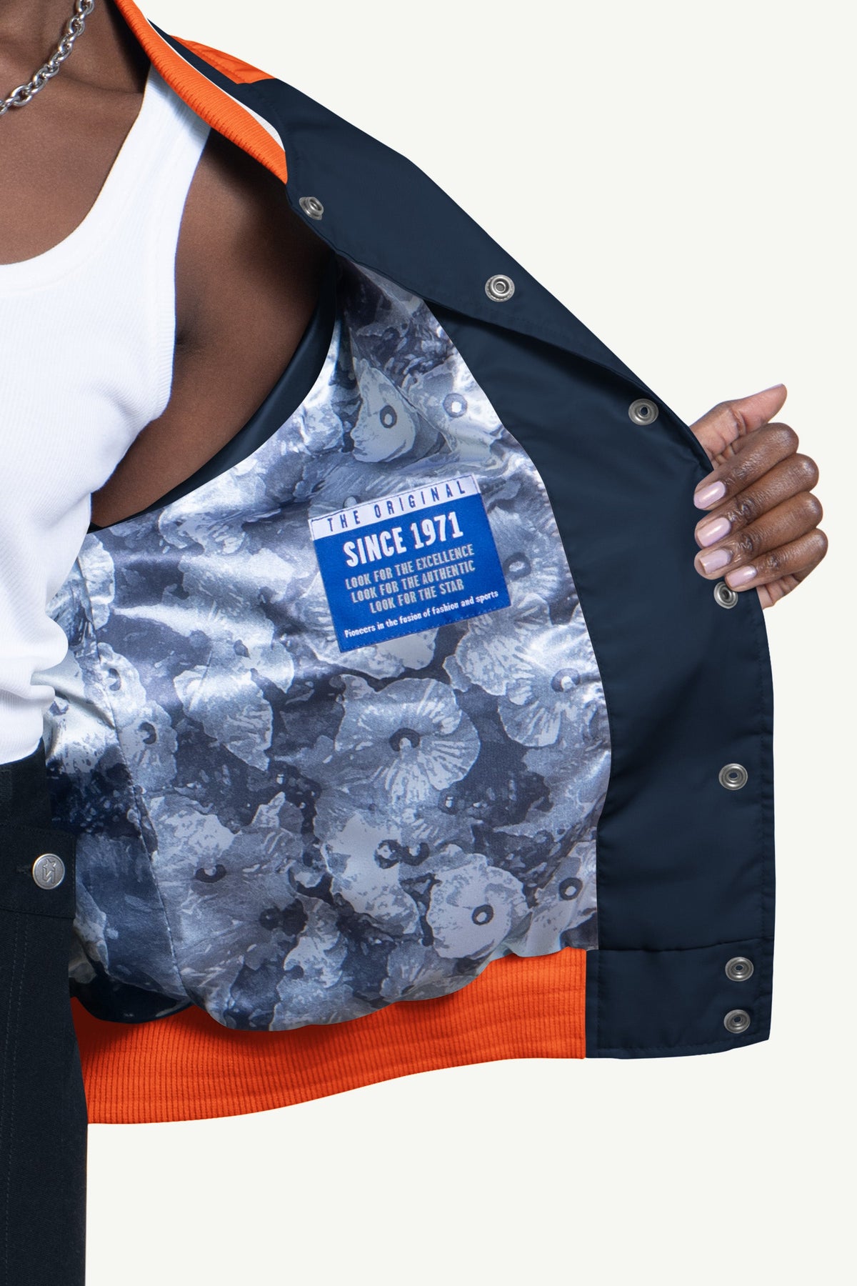 WOMENS DETROIT TIGERS BLITZ VARSITY JACKET - Multi