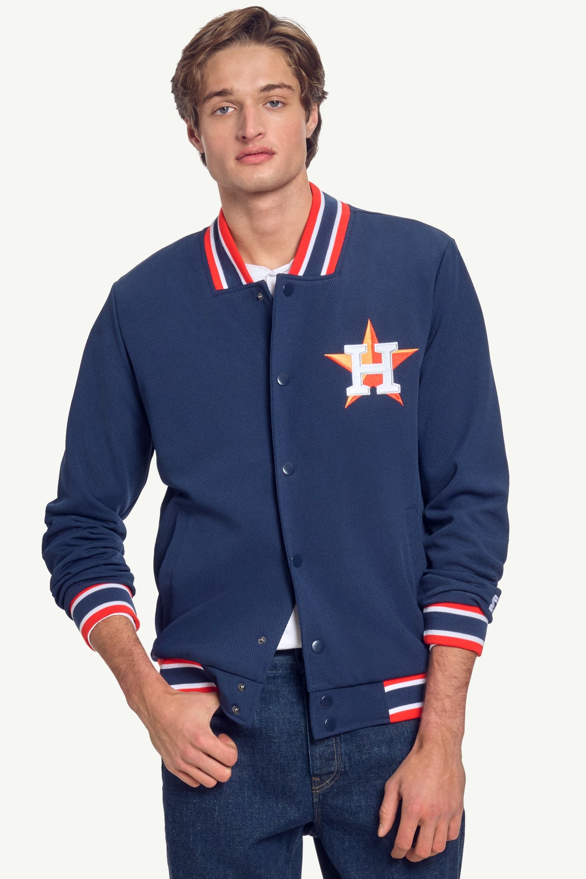 MENS HOUSTON ASTROS SECRET WEAPON JACKET - Starter