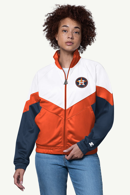 WOMENS HOUSTON ASTROS TEAMWORK TRACK JACKET - Starter