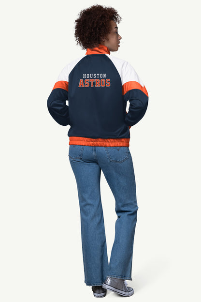 WOMENS HOUSTON ASTROS TEAMWORK TRACK JACKET - Starter