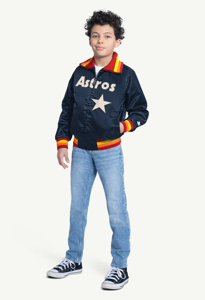 YOUTH HOUSTON ASTROS CAPTAIN JR. VARSITY JACKET - Multi