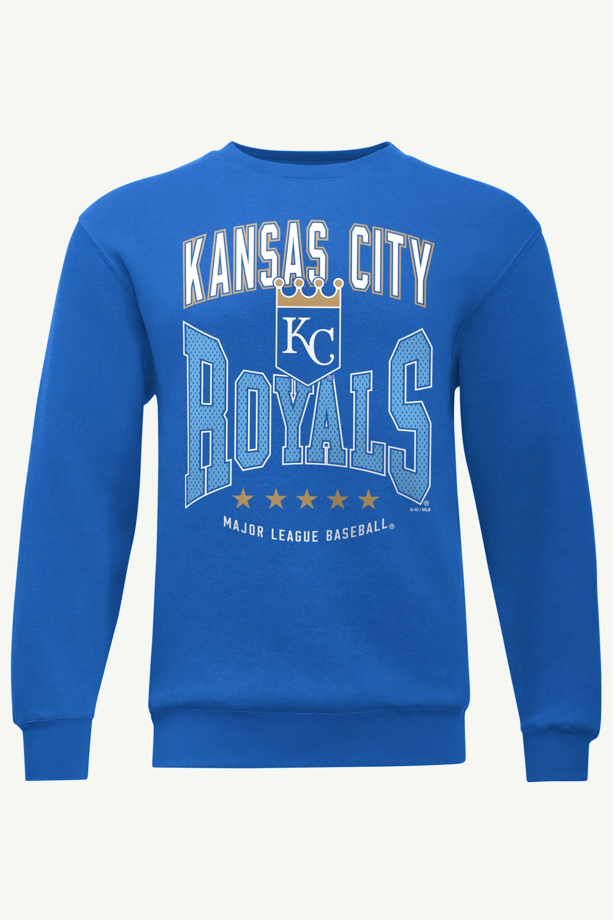 MENS KANSAS CITY ROYALS CENTER SQUEEZE SWEATSHIRT - Royal