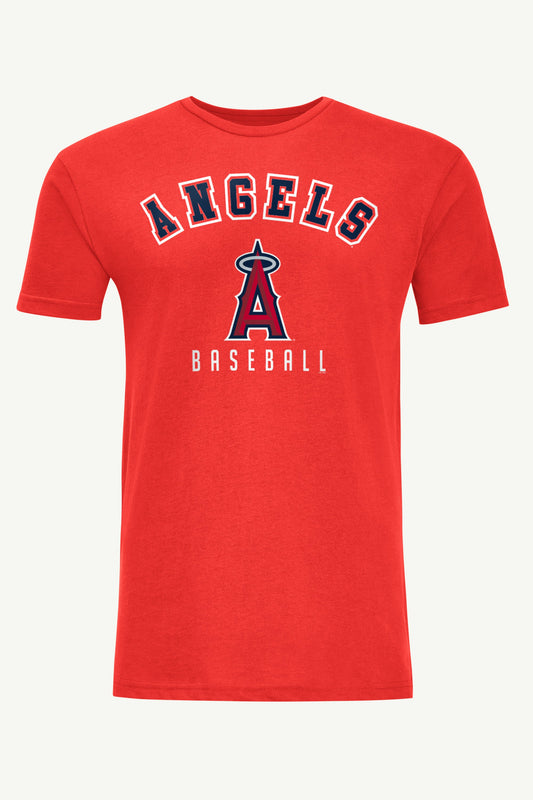 MENS LOS ANGELES ANGELS TEAM GRAPHIC T SHIRT - Red