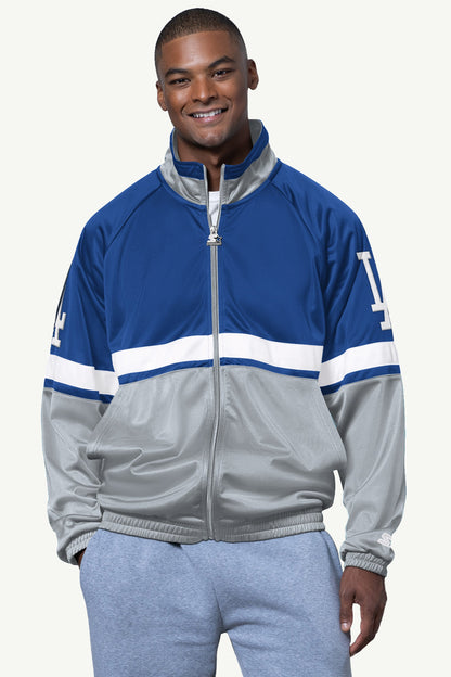 MENS LOS ANGELES DODGERS VETERAN TRACK JACKET - Starter