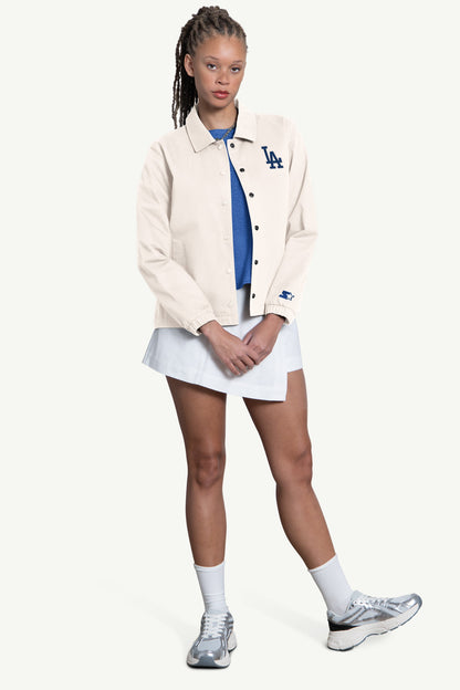 WOMENS LOS ANGELES DODGERS COACHES JACKET - Multi