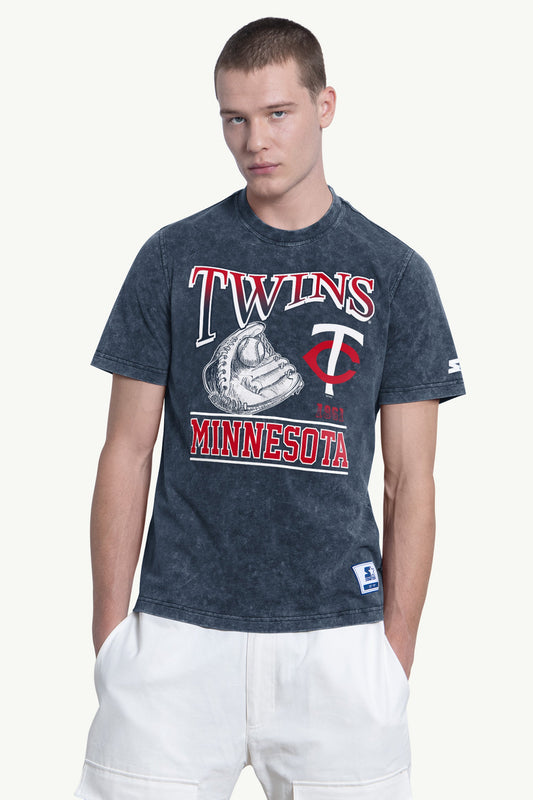MENS MINNESOTA TWINS SPIKE SHORT SLEEVE T SHIRT - Multi