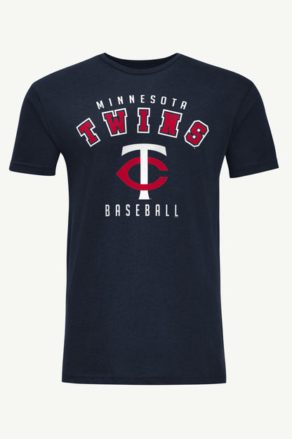 MENS MINNESOTA TWINS GRAPHIC T SHIRT - Navy