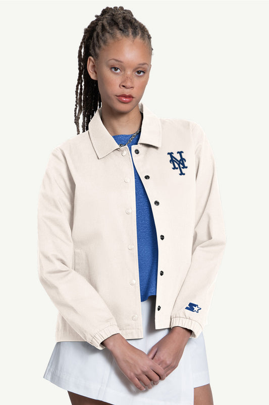 WOMENS NEW YORK METS COACHES JACKET - Multi