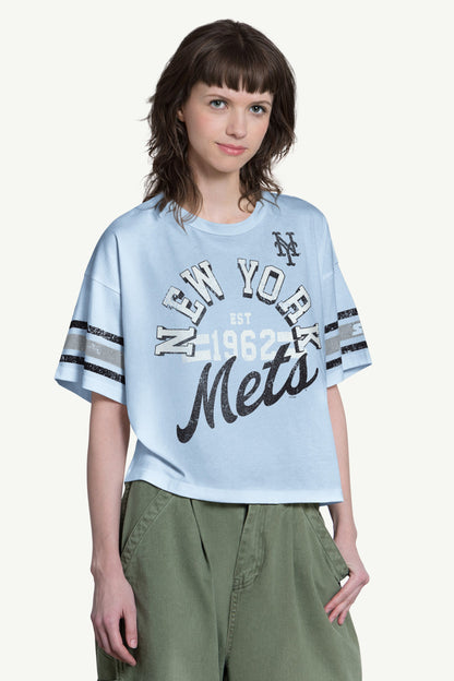 WOMENS NEW YORK METS OFFENSE  SHORT SLEEVE T SHIRT - Multi