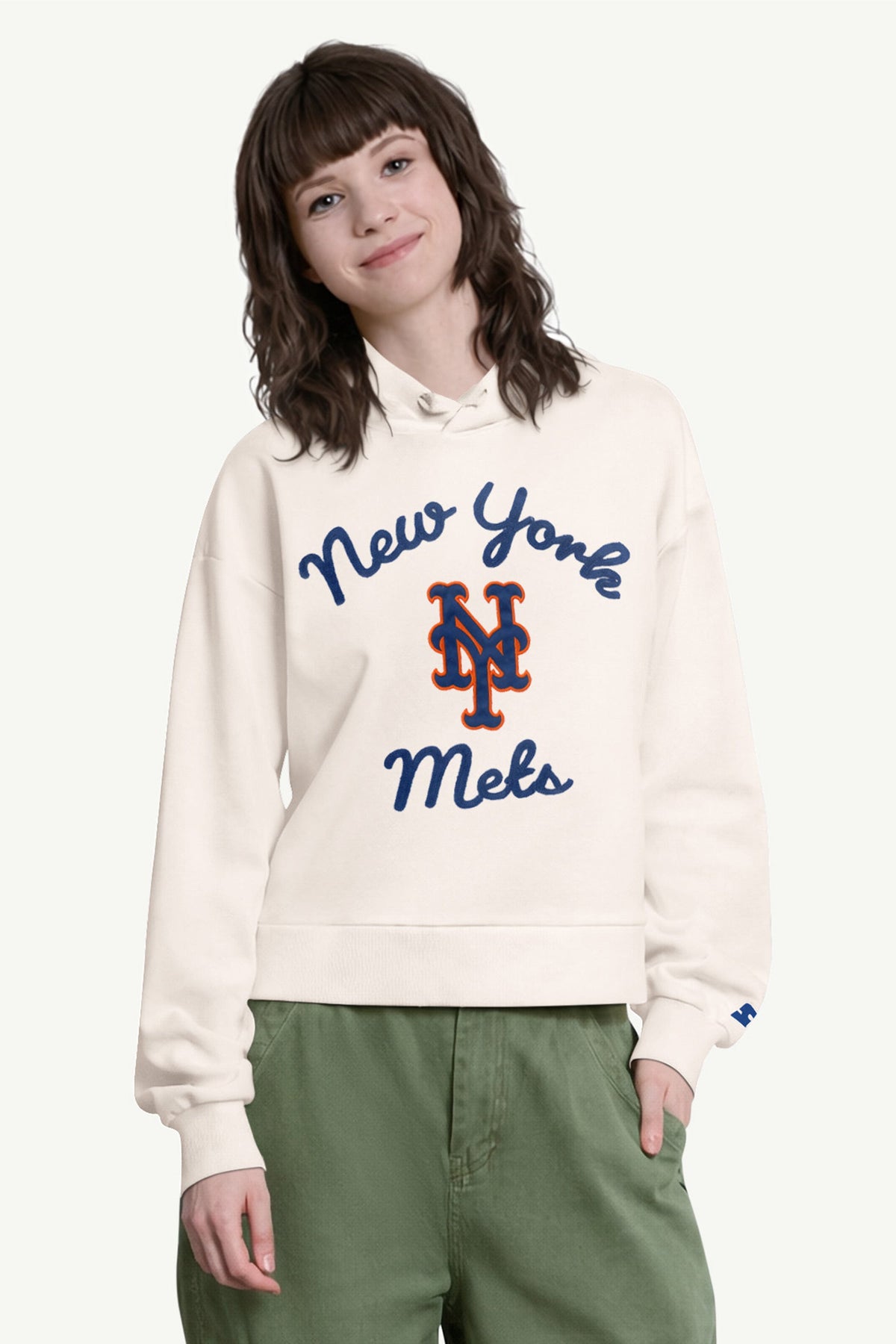 WOMENS NEW YORK METS BASELINE HOODIE - Multi