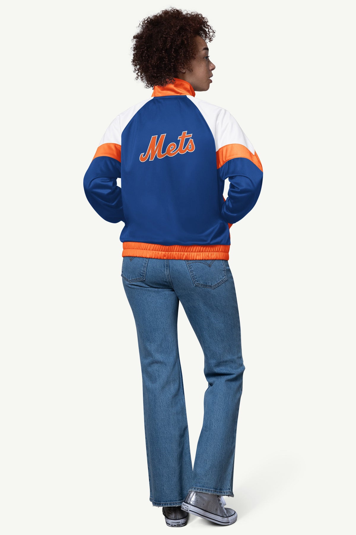 WOMENS NEW YORK METS TEAMWORK TRACK JACKET - Starter
