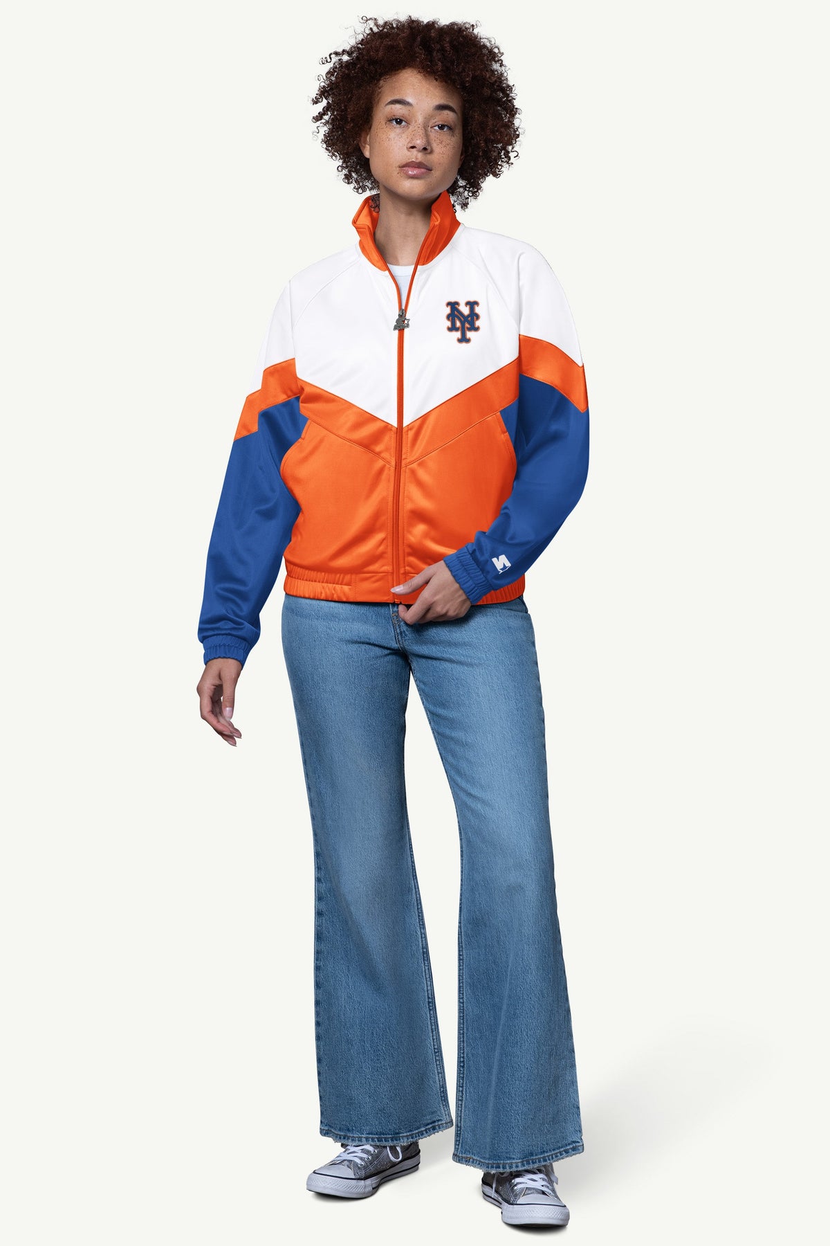 WOMENS NEW YORK METS TEAMWORK TRACK JACKET - Starter