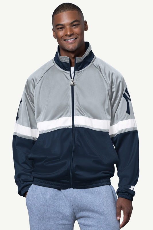 MENS NEW YORK YANKEES VETERAN TRACK JACKET - Starter
