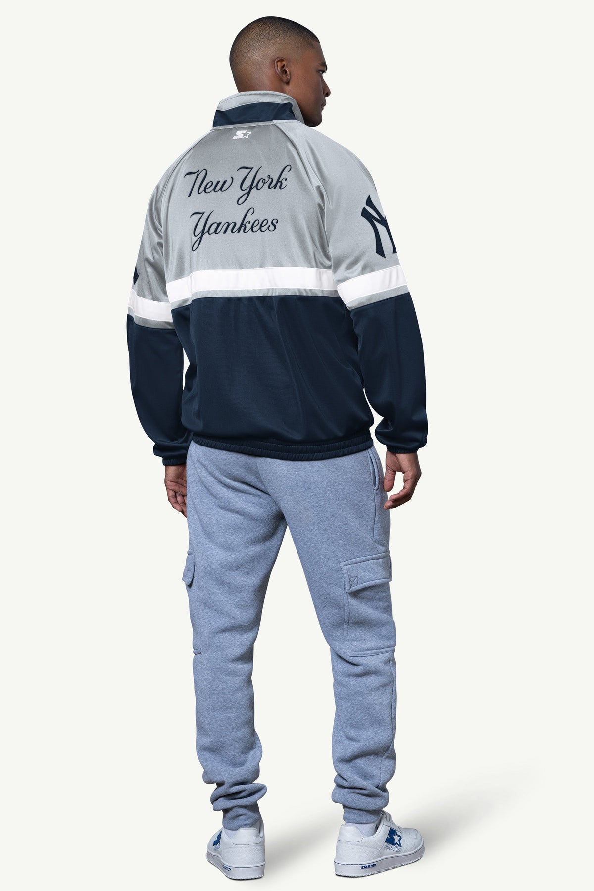 MENS NEW YORK YANKEES VETERAN TRACK JACKET - Starter