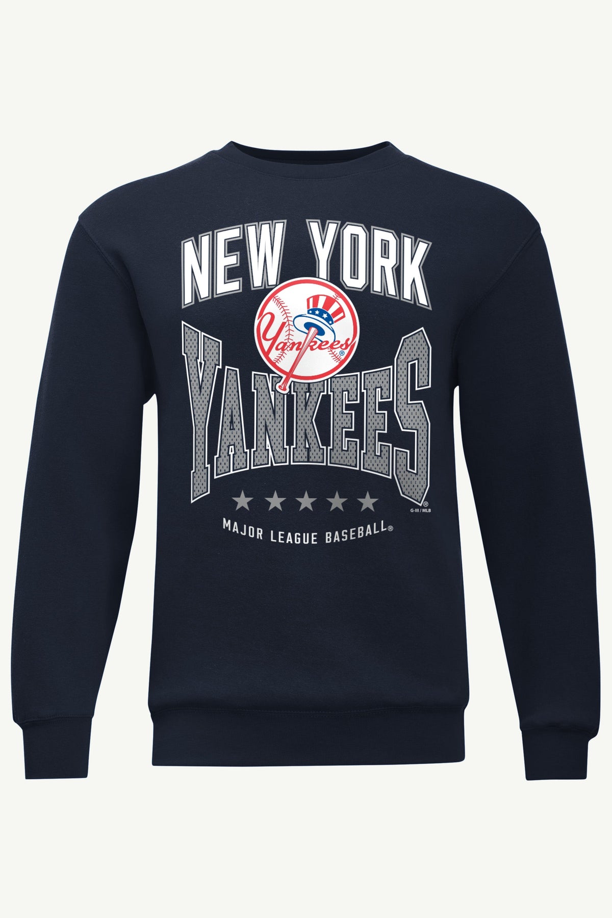 MENS NEW YORK YANKEES CENTER SQUEEZE SWEATSHIRT - Navy