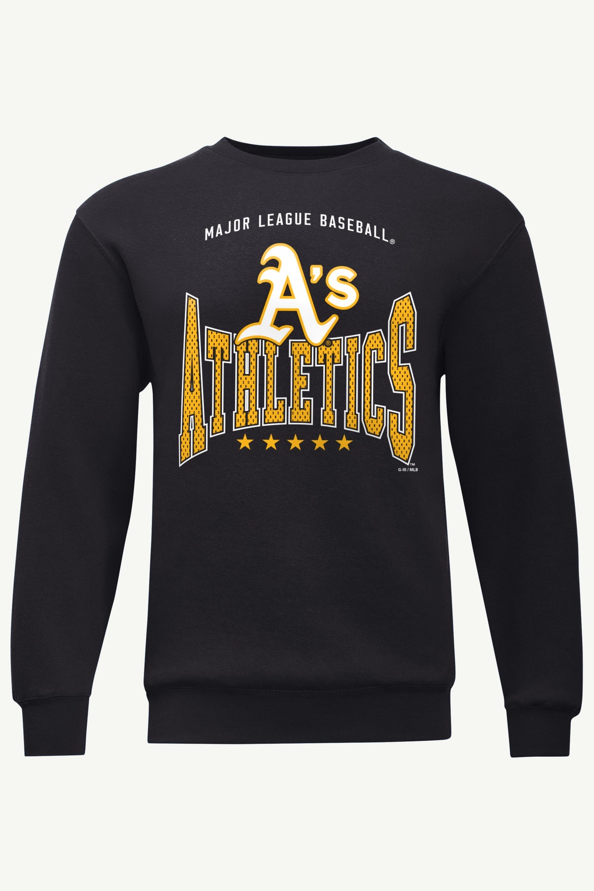 MENS ATHLETICS CENTER SQUEEZE SWEATSHIRT - Black