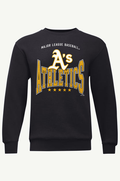 MENS ATHLETICS CENTER SQUEEZE SWEATSHIRT - Black