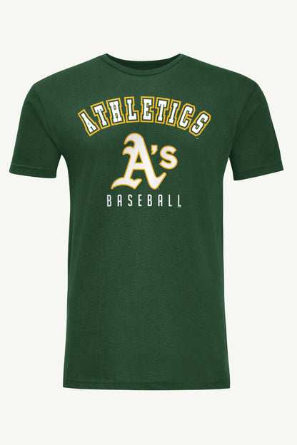 MENS ATHLETICS GRAPHIC T SHIRT - Green