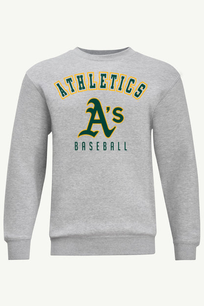 MENS ATHLETICS GRAPHIC SWEATSHIRT - Heather Grey