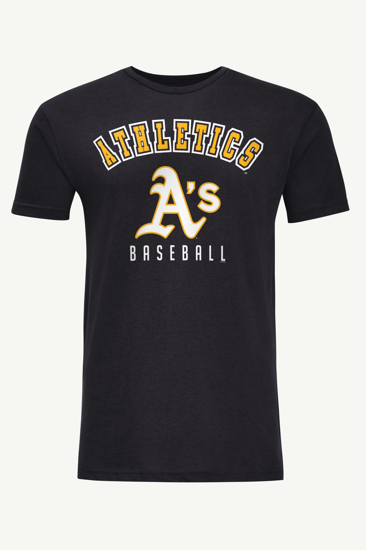 MENS ATHLETICS TEAM GRAPHIC T SHIRT - Black