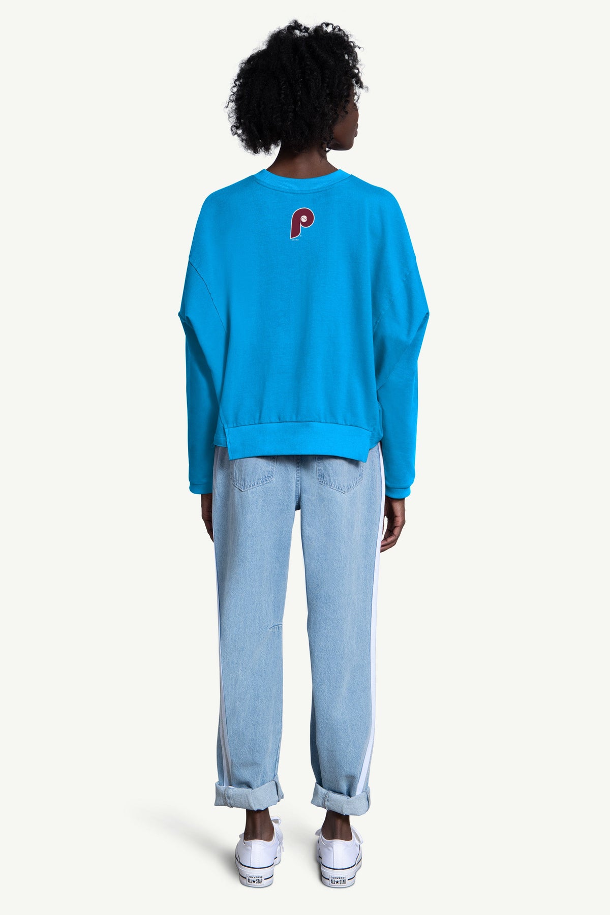 WOMENS PHILADELPHIA PHILLIES CREW NECK SWEATSHIRT - Multi