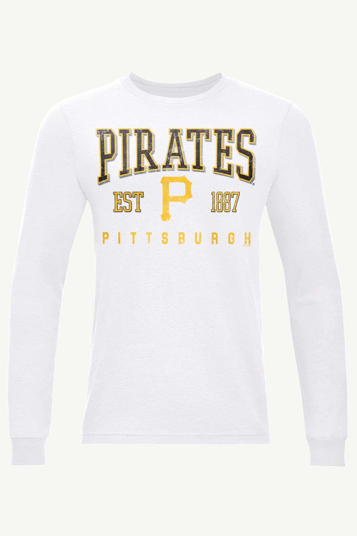 MENS PITTSBURGH PIRATES RETRO T SHIRT - White