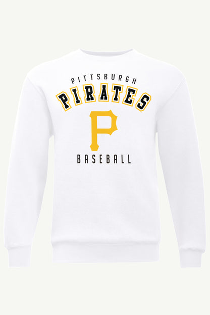 MENS PITTSBURGH PIRATES SWEATSHIRT - White