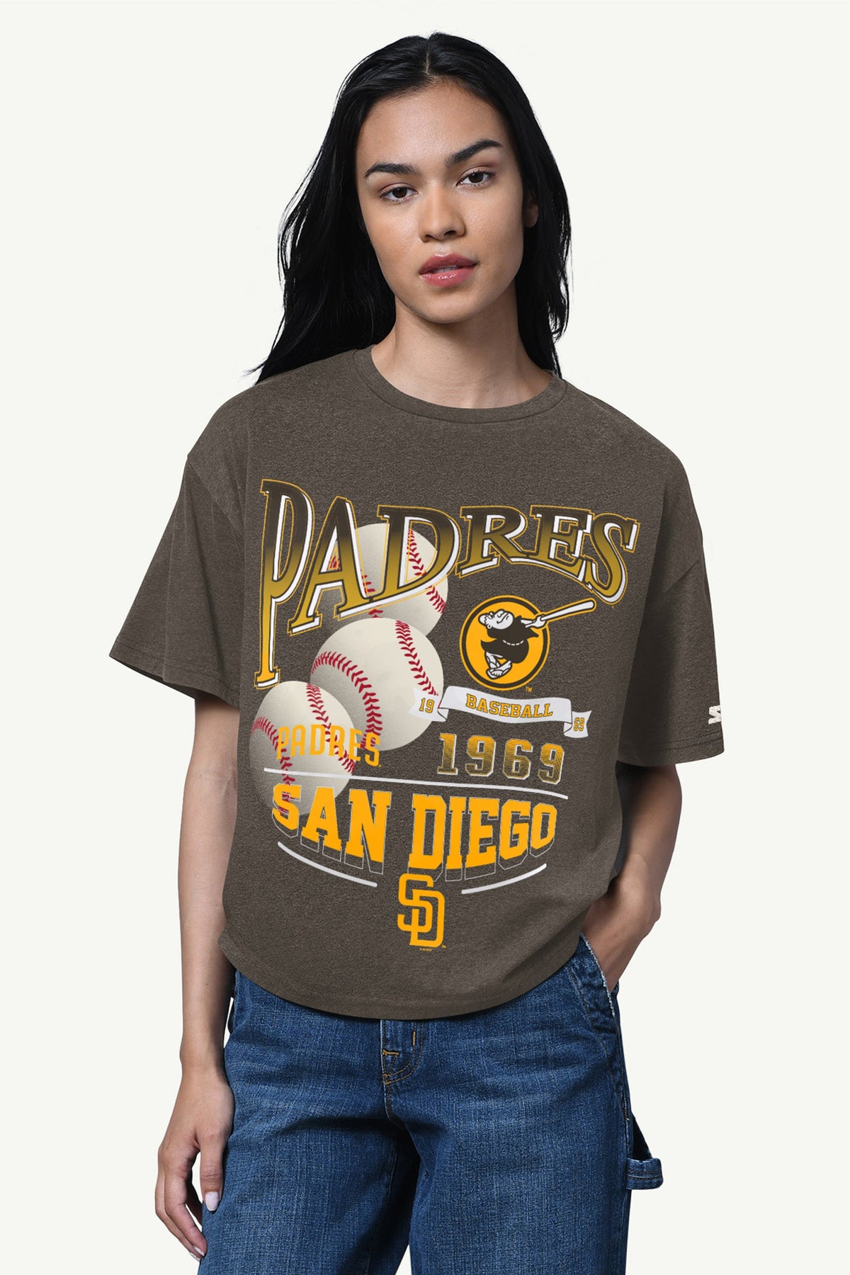 WOMENS SAN DIEGO PADRES HALL OF FAME T SHIRT - Starter