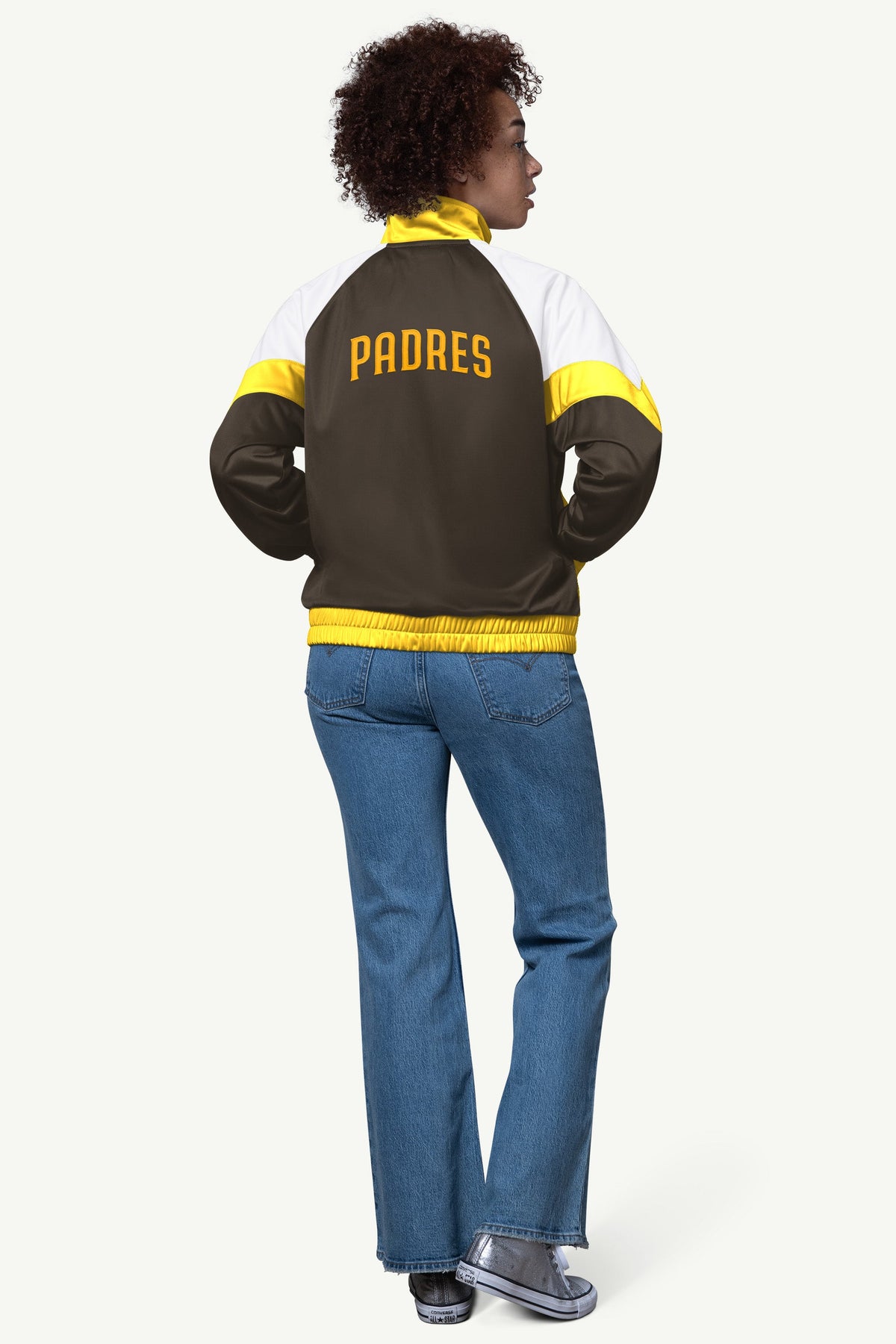 WOMENS SAN DIEGO PADRES TEAMWORK TRACK JACKET - Starter