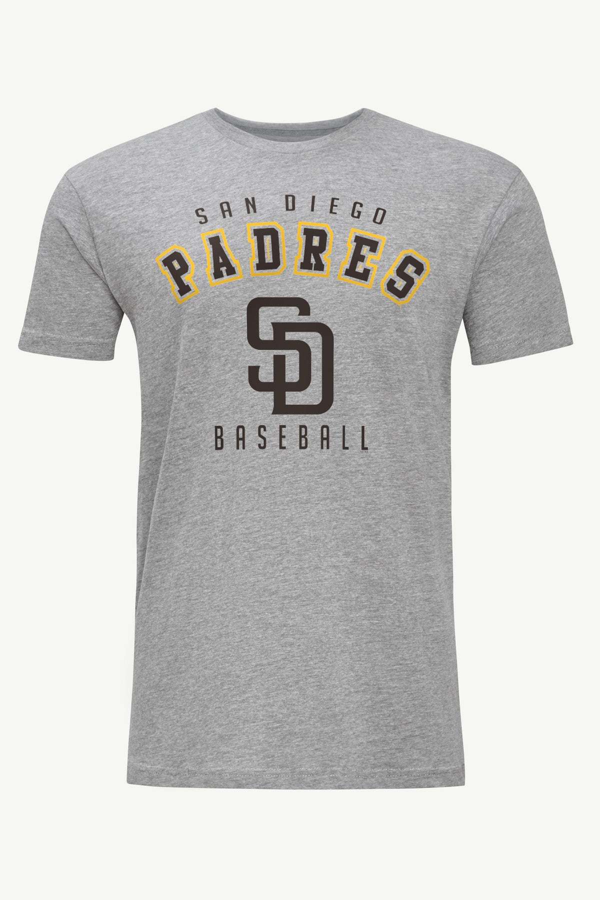 MENS SAN DIEGO PADRES GRAPHIC T SHIRT - Heather Grey