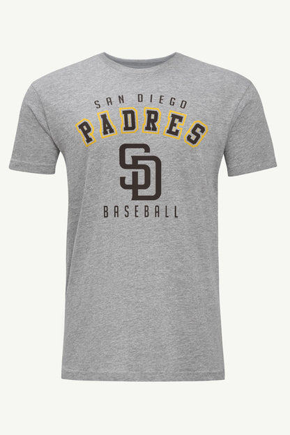 MENS SAN DIEGO PADRES GRAPHIC T SHIRT - Heather Grey