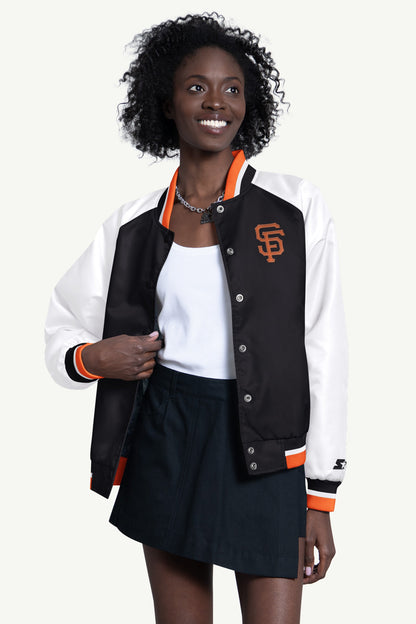 WOMENS SAN FRANCISCO GIANTS BLITZ VARSITY JACKET - Multi