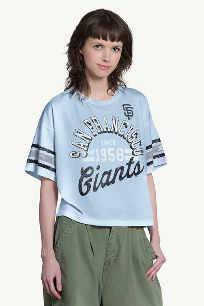 WOMENS SAN FRANCISCO GIANTS OFFENSE SHORT SLEEVE T SHIRT - Multi