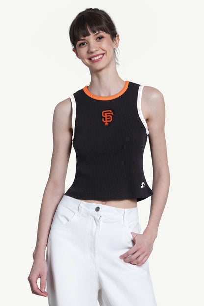 WOMENS SAN FRANCISCO GIANTS PLAY THE BALL CROP TANK - Multi